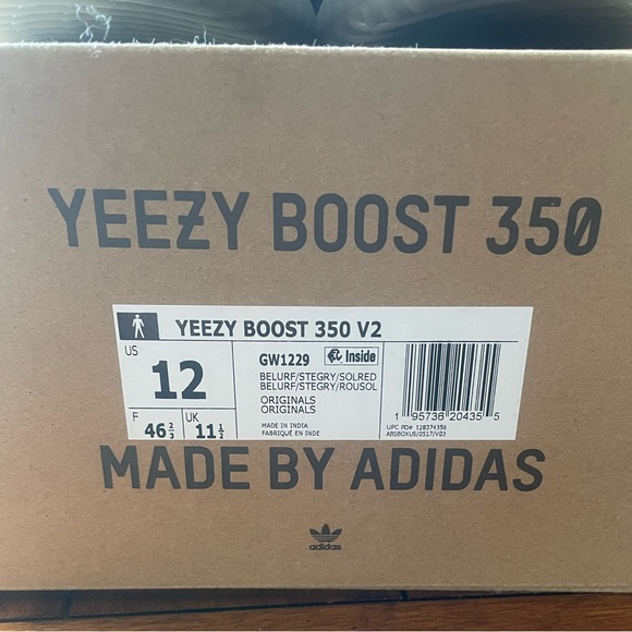Adidas Yeezy Boost 350 V2 GW1229 Size 12 New w/ Tags + Box (Beluga Reflective) - Picture 2 of 10